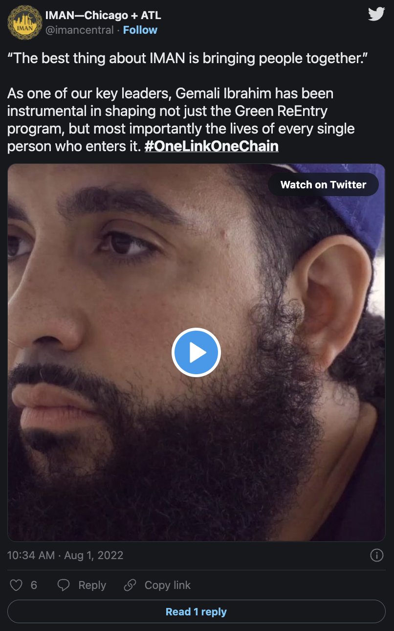 Iman Tweet